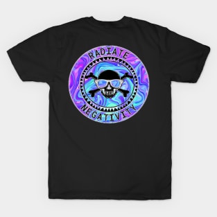 Negative Gothic Skull T-Shirt